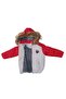 Thick Waterproof Hooded Inflatable Children's Coat with Fur Inside. 1 Year Old /2 Years Old/3 Years Old/4 Years Old - 5