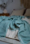 100% Cotton Double Muslin Blanket/Bedspread 210X225, Lightweight, Breathable, Double-Sided - 6