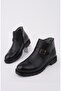 M1001 Water&Cold Proof Furry Guaranteed Unisex Winter Zipper Boots Rubber Sole Sturdy - 4