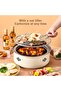AUTO FAMILY Portable Folding Charcoal Grill – Compact BBQ Barbecue for Outdoor Camping - 4