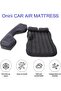 AUTO FAMILY Premium Inflatable Car Air Mattress with Back Seat Support & Pump Black - 3