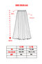 Women's Hijab Leather Look Pleated Skirt - 2