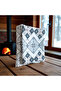 Double Grey Geometric Patterned Ranforce Bedding Set - 4