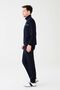 18481 Men's Navy Blue Zippered Tracksuit - 3