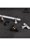 Esin White 160 mm Handle Luxury Country Kitchen Furniture Cabinet Drawer Handle - 8