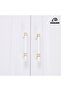 Esin White Button Handle Luxury Country Kitchen Furniture Cabinet Drawer Handle - 2