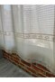 Buldan İşi 100% Cotton Monika Authentic Sunshade Curtain with Lace on the Sides and Ends - 2