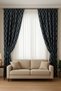 Heavy Weight Luxury Background Curtain (Flat Sewing, No Piles, Adjustable Pile Handle Tie) - 6
