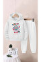 Children's Boys/Girls Robot Printed Top and Bottom Tracksuit Set - 4