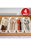 4-Piece White Spoon Holder Set Kitchen Organizer Drawer and Cabinet Organizer Knife Holder Ladle Holder - 2