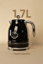Retro Kettle Water Heater with Temperature Indicator 1.7 Liter Fr-kt05 Vintheat - 2