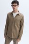 Men's Mink Color Regular Fit Long Sleeve Shirt