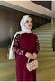 Leopard Patterned Mercerized Dress - 4