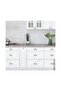 Chrome Metal 128 mm Furniture Handle Clamshell Cupboard Drawer Wardrobe - 3