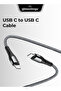 1.2M USB-C to C Cable 3A Fast Charging & 480Mbps Data – Black