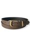 Women's Antique Plated Buckle Bitter Brown Jean Belt, Trouser Belt, Jacket Belt, Dress Belt - 6