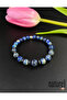 Lapis Lazuli Natural Stone Bracelet |   Wisdom and Power Symbol - 4