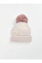 Mixed Pompom Baby Girl Beanie (W4)