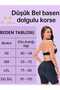 Fitbeden Hip Dips Basen Butt Plumper with Removable Silicone Pads Push-Up Low Waist Corset (Black) - 6