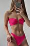Women's Fuchsia Textured Bikini Suit 23S30003 - 7