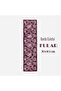 وشاح ساتان نسائي أنيق وراقٍ بنمط BORDO BREEZE مقاس 30x165 سم - 2