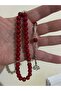 Red Turquoise Prayer Beads - 4