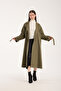 Women's Oversize Lined Trench Coat - 7