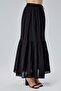 Black Regular Cotton Voile Skirt - 7