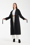 Oversize Trench Coat with Windbreaker Detail - 7