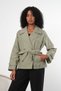 Khaki Regular Unlined Seasonal Trench Coat - 5