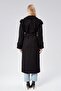 Women's Regular Double Breasted Stamp Coat - 2