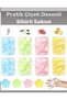 Multi-Slice Portable Magic Soap with Flower Pattern for Children in Camp, School, Travel, Practical