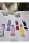 Girl's Knee-High Socks Self-Patterned Cotton Breathable Anti-Sweat 3-Pack - 5