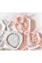 Sea Themed Silicone Mold Set of 2 - Daughter's Tail and Fishtail Mussel Plate - K-267 K-605 - 5