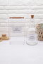 Vacuum Transparent Baby Detergent Jar with Wooden Handle 2000ML - Baby Softener Bottle 1000ML - 5