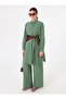 Soft Feel Tunic Trousers Double Set - Khaki - Refka