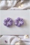 Hairless Baby Clip – Newborn Baby Girl Snap Clip (Hand Knitted) 2 Pieces