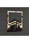 Al-Aqsa Mosque, Grand Mosque & Prophet's Mosque Square Set of 3 Islamic Decorations - 5