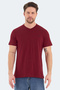 Rivaldo Set of 3 Men's Khaki - Burgundy - Blue T-Shirts - 4