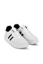 Zipper I Women's White / Black Casual Sneakers - 2