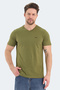 Rivaldo Set of 3 Men's Khaki - Burgundy - Blue T-Shirts - 3