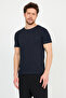 Sander Ktn Set of 3 Men's White - Navy Blue - Khaki T-Shirts - 4