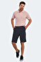 Easily Set of 2 Men's Beige - Navy Blue Shorts - 7