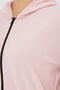 Women's Fleece Sweatshirt Pink - 6