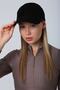 Black Nubuck Suede Unisex Cap Hat - 4