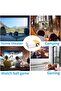 Mini LED Projector, 1080P HD, 152-Inch Display, Portable Home Cinema Theatre with HDMI, Compatible - 7