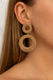 Straw Earrings