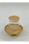 Glass Jar with Bamboo Lid – Storage Container and Kitchen Organizer - Cookie & Coffee Jar - 7