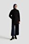 New Season Turtleneck Half Zipper Inner Collar Stone Tunic - 2