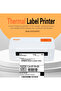 E40Pro Shipping Thermal Label Printer, 4x6 Bluetooth 203 DPI, Type-C, IOS Android Windows Mac - 3